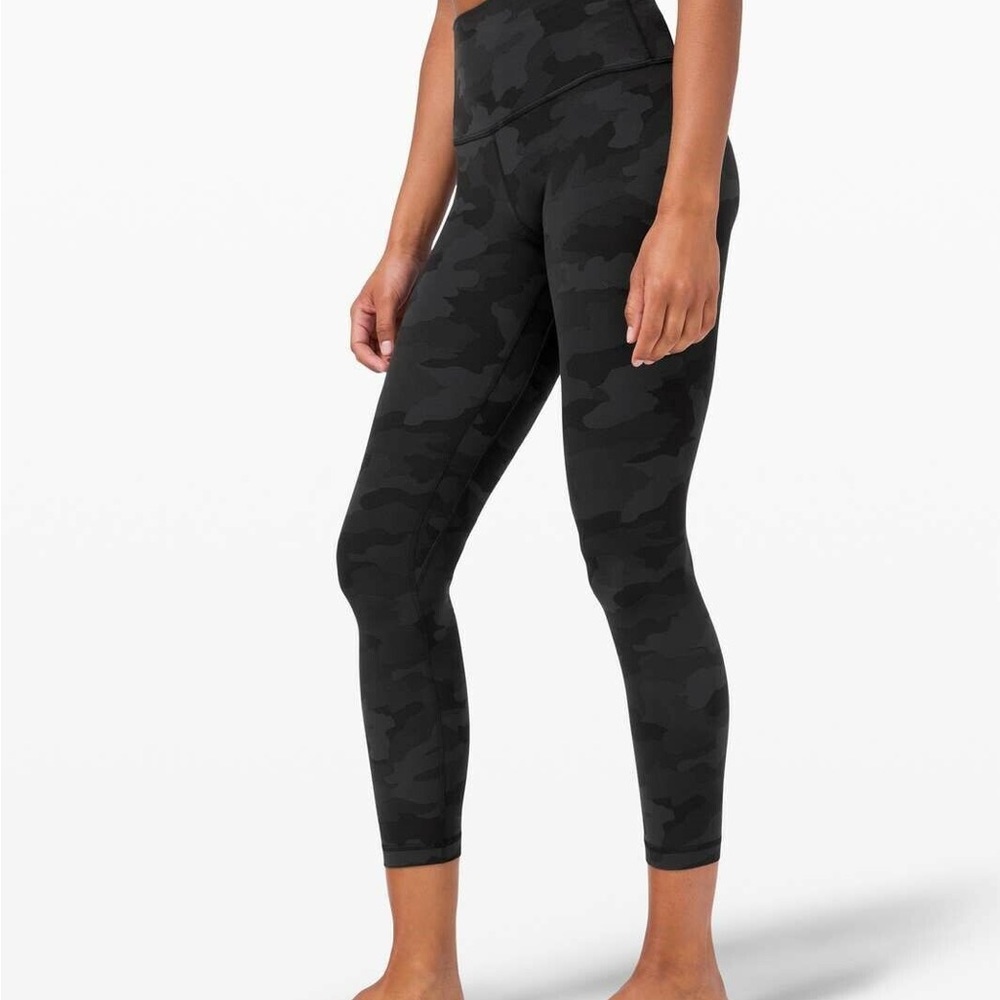 Lululemon Align 25’ Heritage Camo Black Size 10